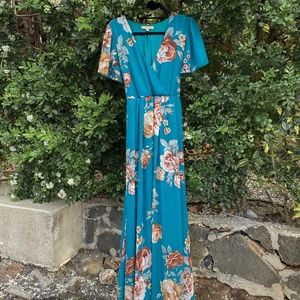 Enya Maxi Dress - Baltic Born